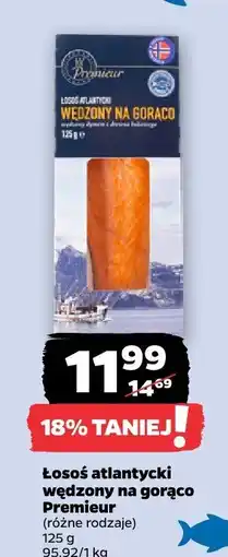 Netto Łosoś atlantycki wędzony na gorąco różne rodzaje oferta