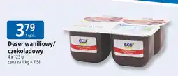 E.Leclerc Deser waniliowy/czekoladowy Eco+ oferta