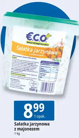 E.Leclerc Sałatka jarzynowa z majonezem Eco+ oferta
