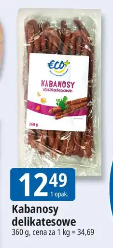 E.Leclerc Kabanosy delikatesowe Eco+ oferta