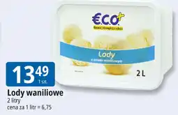 E.Leclerc Lody waniliowe ECO+ oferta