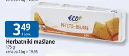 E.Leclerc Herbatniki maślane ECO+ oferta