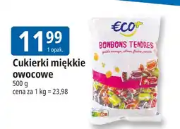 E.Leclerc Cukierki miękkie owocowe ECO+ oferta