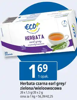 E.Leclerc Herbata czarna earl grey/zielona/wieloowocowa ECO+ oferta