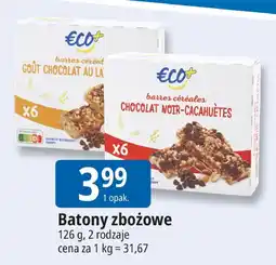E.Leclerc Batony zbożowe ECO+ oferta