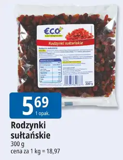 E.Leclerc Rodzynki sułtańskie Eco+ oferta