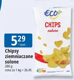 E.Leclerc Chipsy ziemniaczane solone Eco+ oferta