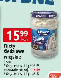 E.Leclerc Filety śledziowe a'la matjas w zalewie Eco+ oferta