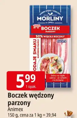 E.Leclerc Boczek wędzony parzony Morliny Animex oferta