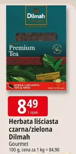 E.Leclerc Herbata liściasta czarna/zielona Dilmah Gourmet oferta