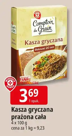 E.Leclerc Kasza gryczana prażona cała Comptoir du Grain oferta
