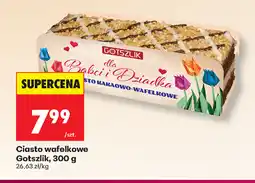 Biedronka Ciasto waflowe Gotszlik oferta