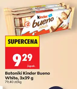 Biedronka Batoniki Kinder Bueno White oferta