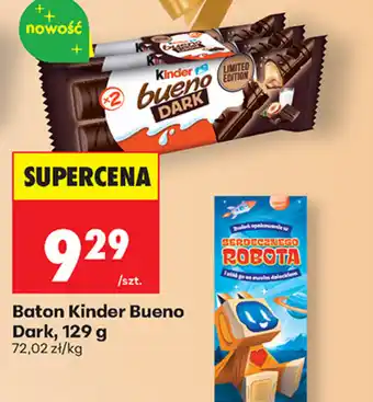 Biedronka Baton Kinder Bueno Dark oferta
