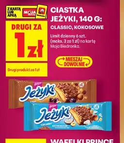 Biedronka Ciastka Jeżyki oferta