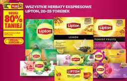 Biedronka Lipton herbaty ekspresowe oferta