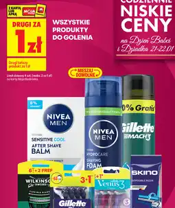 Biedronka Produkty do golenia oferta