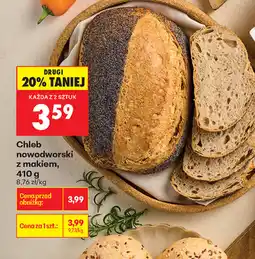 Biedronka Chleb nowodworski z makiem oferta