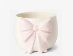 Pepco Doniczka ceramiczna z kokardą oferta