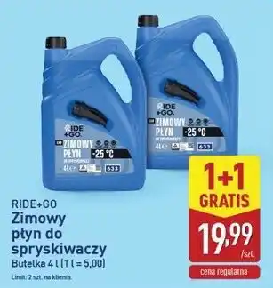 Ride+Go Zimowy płyn do spryskiwaczy
