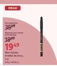 Rossmann Kredka do oczu 020 Max Factor Kohl Pencil oferta