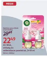 Rossmann Wkład magnolia i kwiat wiśni Air Wick Electric Essential Oils oferta