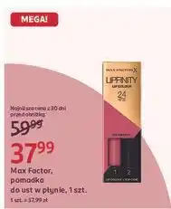Rossmann Pomadka do ust nr. 20 angelic Max Factor Lipfinity oferta