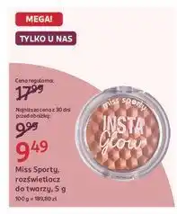 Rossmann Rozświetlacz 101 golden glow Miss Sporty Insta Glow oferta