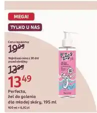 Rossmann Żel do golenia dla młodej skóry Perfecta Zap oferta