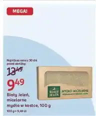 Rossmann Mydło micelarne Biały Jeleń oferta