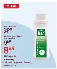 Rossmann Żel pod prysznic naturalny Biały Jeleń oferta