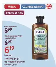 Rossmann Płyn do kąpieli ziołowy eukaliptus Isana oferta