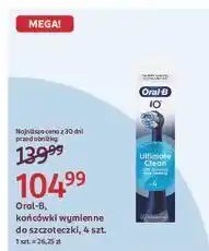 Rossmann Końcówki do szczoteczki ultimate clean Oral-B Io oferta