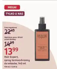Rossmann Spray termoochronny do włosów Hair Expert oferta