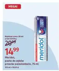 Rossmann Pasta do zębów parodont expert Meridol oferta