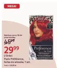 Rossmann Farba do włosów 8.624 bright red L'oreal Preference Vivids oferta