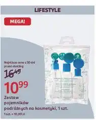 Rossmann Zestaw pojemników podróżnych w kosmetyczce oferta