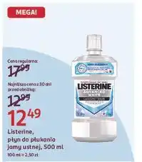Rossmann Płyn do płukania ust łagodny smak Listerine Advanced White oferta