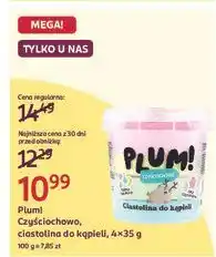 Rossmann Ciastolina do kąpieli Plum! Czyściochowo oferta