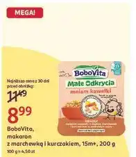 Rossmann Makaron z marchewką i kurczakiem Bobovita oferta