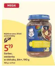 Rossmann Owsianka banany truskawki i maliny z płatkami owsianymi Gerber oferta