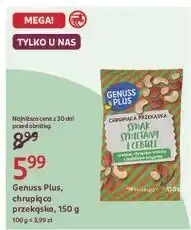 Rossmann Chrupiąca przekąska śmietana i cebula Genuss Plus oferta