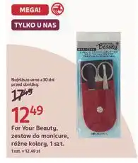 Rossmann Zestaw do manicure For Your Beauty oferta
