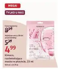 Rossmann Maska do twarzy rozświetlająca Kimoco Beauty oferta