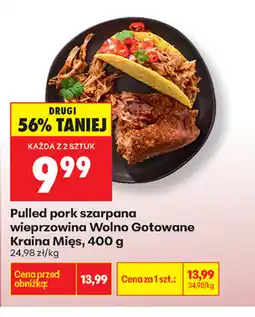 Biedronka Kraina Mięs Pulled pork szarpana oferta