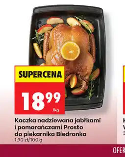 Biedronka Biedronka Kaczka nadziewana jabłkami oferta