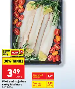 Biedronka Filet z mintaja bez skóry Marinero oferta