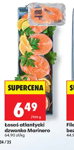 Biedronka Losoś atlantycki dzwonko Marinero oferta