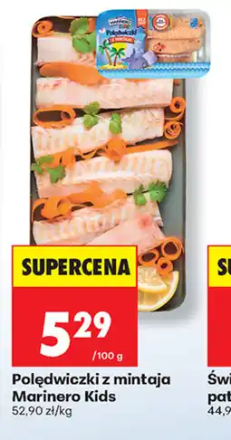 Biedronka Marinero Kids Polędwiczki z mintaja oferta