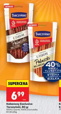 Biedronka Tarczyński Kabanosy Exclusive oferta